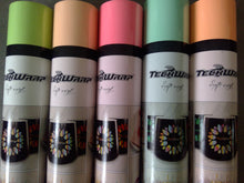 Load image into Gallery viewer, NEW - Glow in the Dark Permanent Teckwrap Vinyl