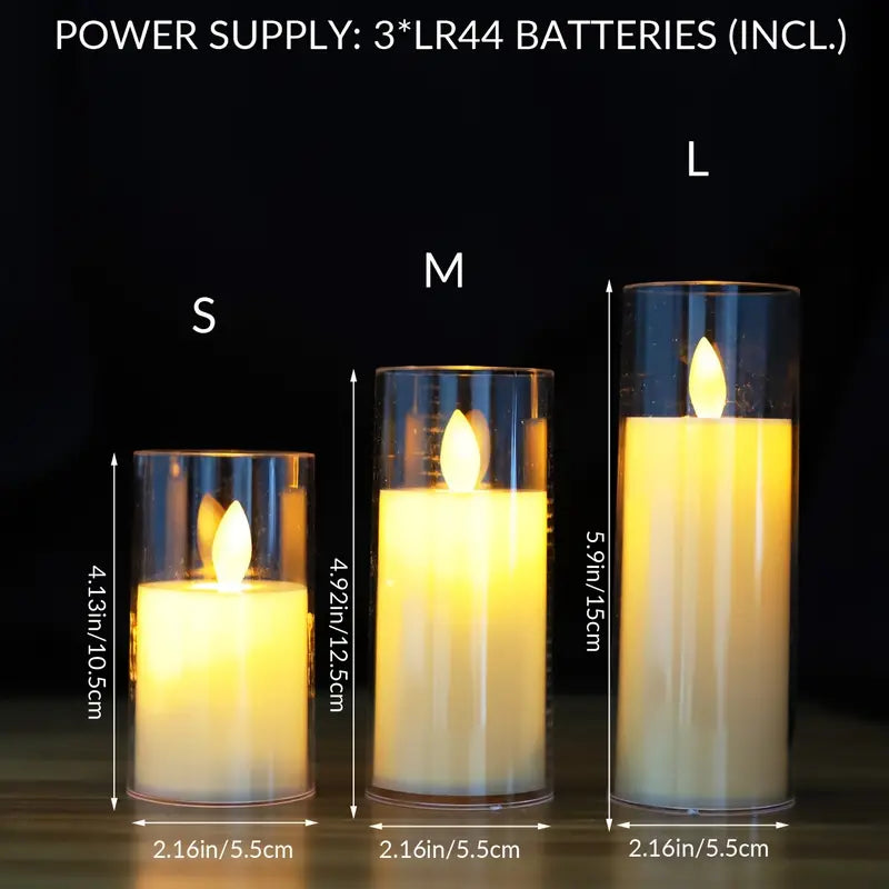 Flameless Candles - Battery Operated