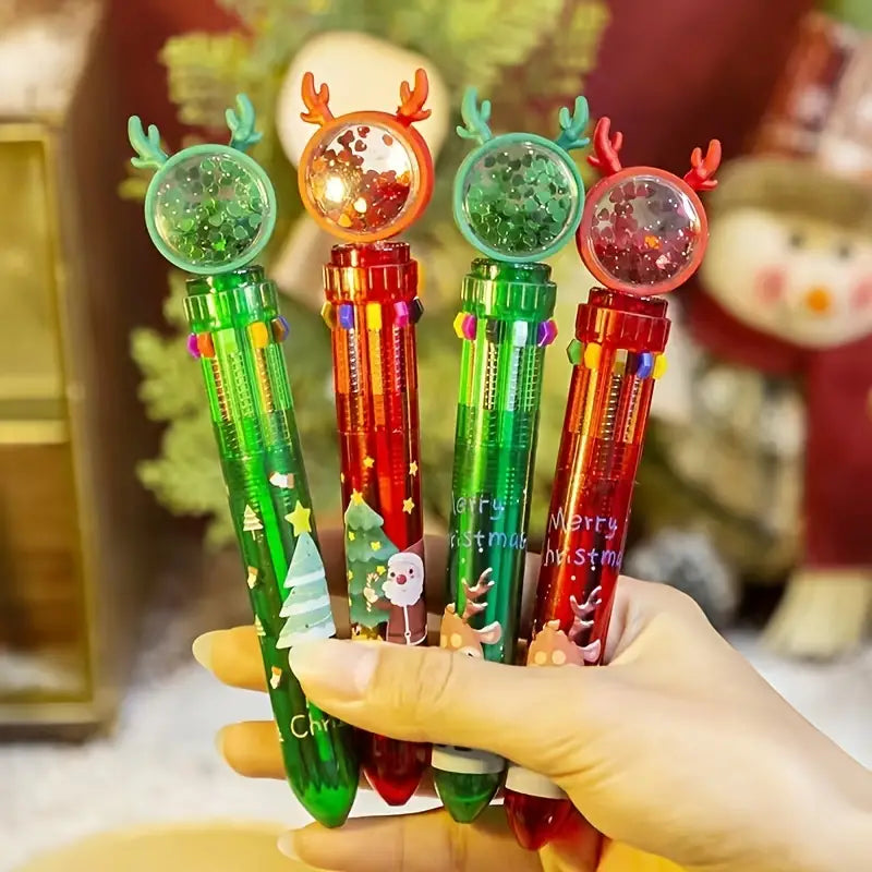 Christmas Pen with 10 colours