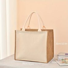 Load image into Gallery viewer, Large Burlap Shopping Bags
