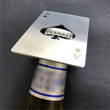 Load image into Gallery viewer, Metal Bottle Opener - Spade Card
