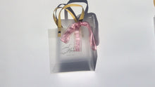 Load image into Gallery viewer, Frosted Nude Gift Bag with Bows - Small
