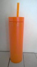 Load image into Gallery viewer, Skinny Tumblers with sliding lockable lid - 16oz Drinkware
