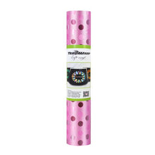 Load image into Gallery viewer, Glitter Polka Dot Permanent Teckwrap Vinyl
